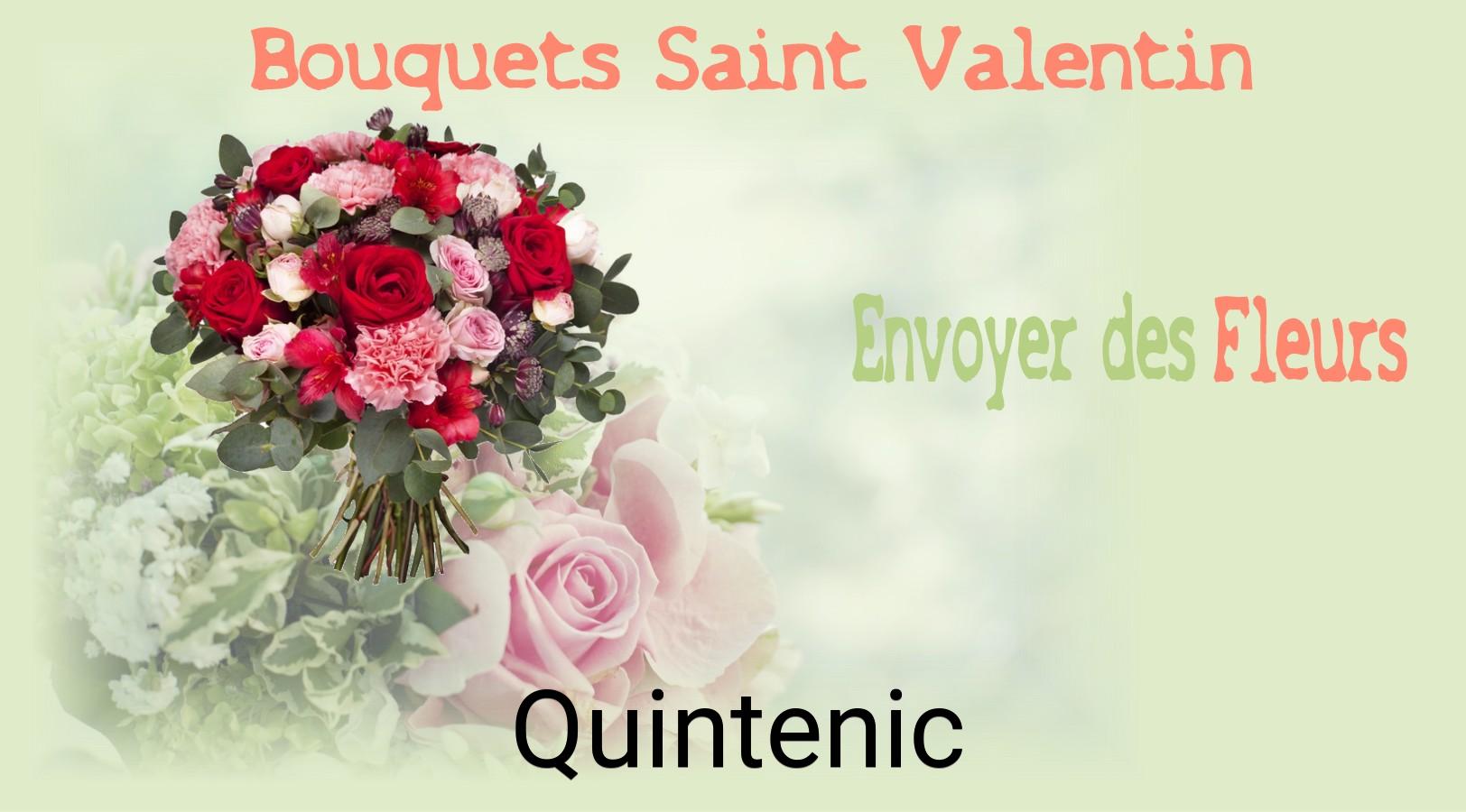Roses de Saint-Valentin livrées à Quintenic